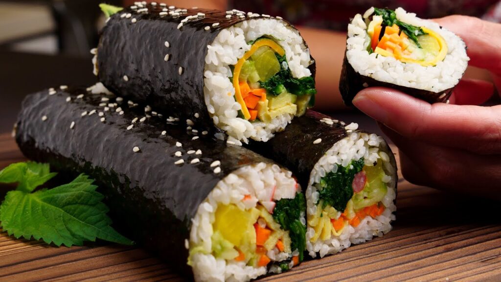 Crab Gimbap Recipe