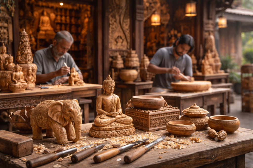 wooden handicraft