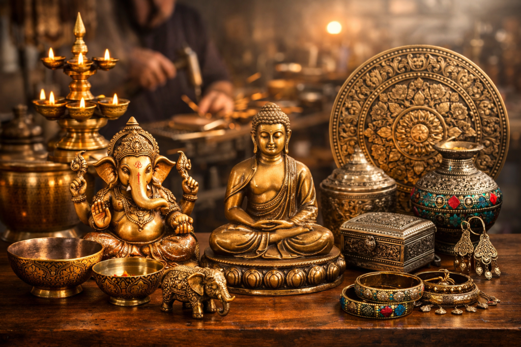 metal handicraft item